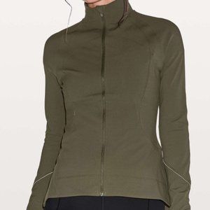Lululemon Gait Keeper Jacket Olive Green - Size 6